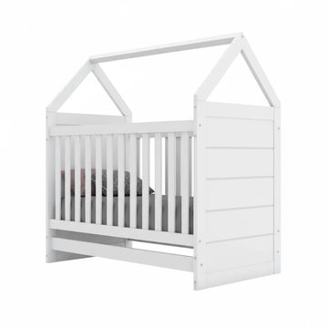 Cuna Convertible Montessori Blanca