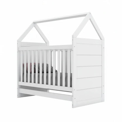 Cuna Convertible Montessori Blanca