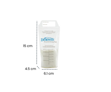 Bolsas para leche materna DrBrowns 25 uns – Motherna