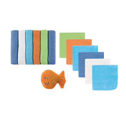 SET DE 12 TOALLITAS NIÑO MULTICOLOR LUVABLE FRIENDS