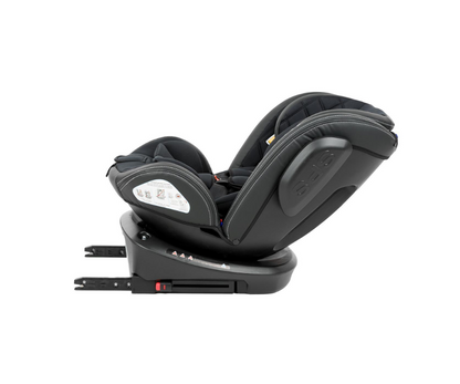 Asiento Stark Isofix Negro Kikkaboo