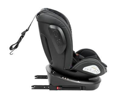 Asiento Stark Isofix Negro Kikkaboo