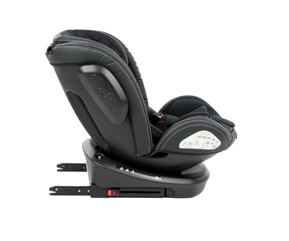 Asiento Stark Isofix Negro Kikkaboo