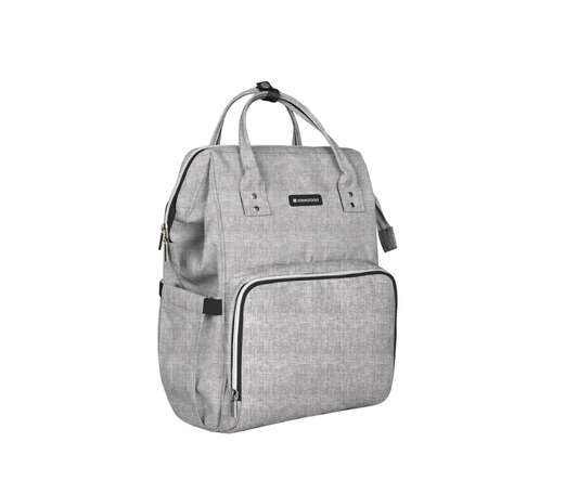 Pañalera Siena Gris Claro  Kikkaboo