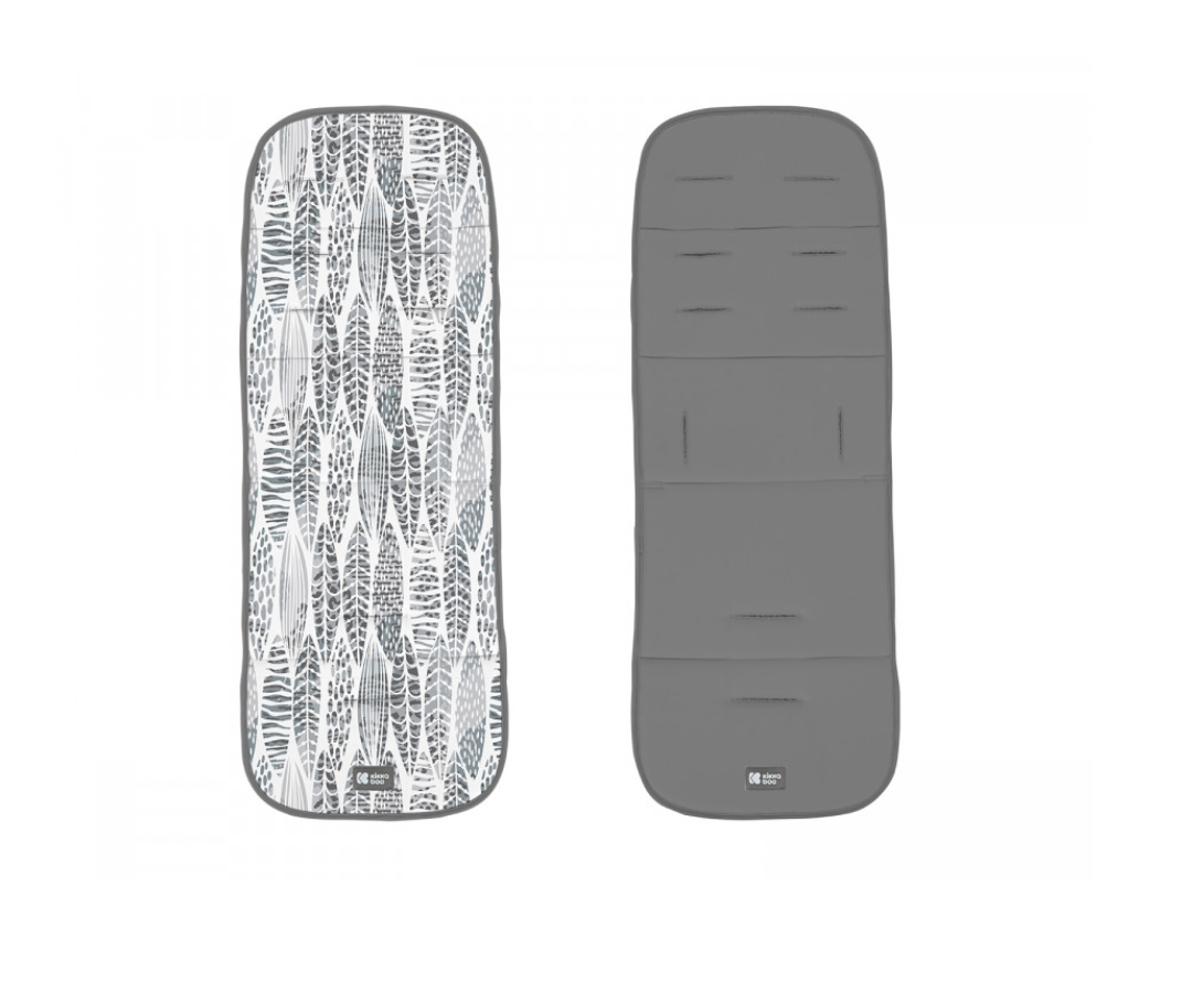 Protector De Coche Leaves Gris Kikkaboo