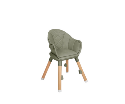 Silla De Comer Woody 2 En 1 |Verde  Kikkaboo