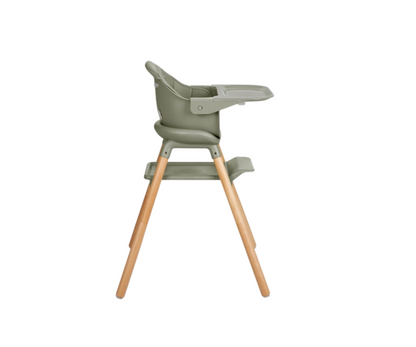 Silla De Comer Woody 2 En 1 |Verde  Kikkaboo