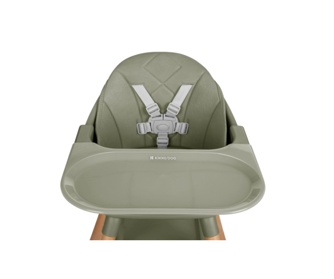 Silla De Comer Woody 2 En 1 |Verde  Kikkaboo