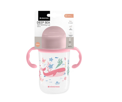 Vaso 360° Deep Sea Rosado  Kikkaboo
