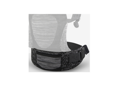 Canguro Gwen Hoody Fly Knit Negro Kikkaboo