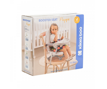 Booster Para Comer Pappo Gris Kikkaboo