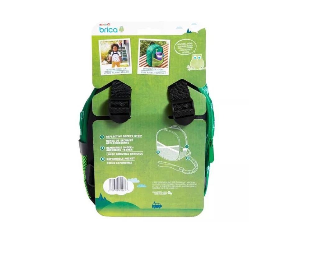 Mochila Con Arnes De seguridad BY-ME-SIDE Jirafa Munchkin