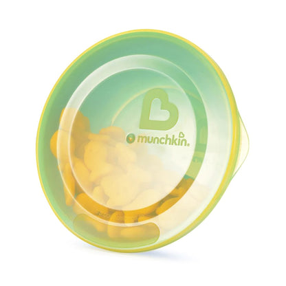 SET 4 PLATOS HONDOS + CUCHARAS MUNCHKIN