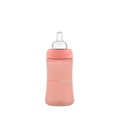SET X2 BIBERONES THE BASICS 9OZ. ROSADO