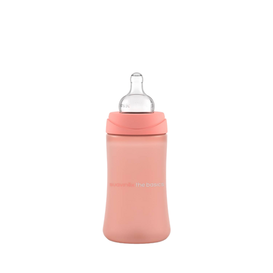 SET X2 BIBERONES THE BASICS 9OZ. ROSADO