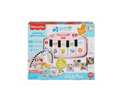 Gimnasio Piano Pataditas Musicales Nina	 Fisher Price