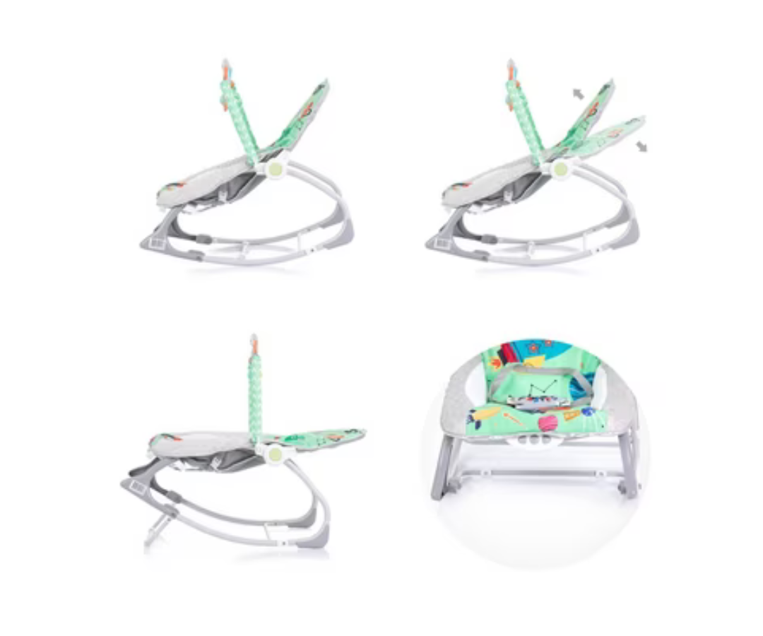 Bouncer Con Vibración y Reclinable  Fitchbaby