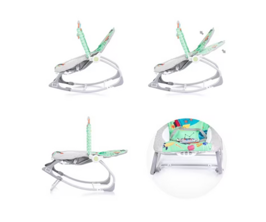 Bouncer Con Vibración y Reclinable  Fitchbaby