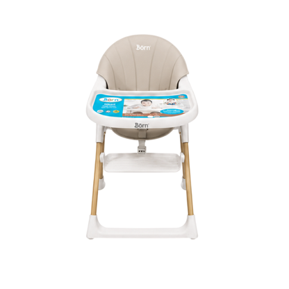 Silla de Comer Novell 3-36M | White Gray - Born