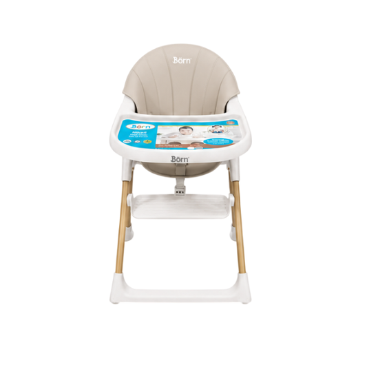 Silla de Comer Novell 3-36M | White Gray - Born