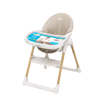 Silla de Comer Novell 3-36M | White Gray - Born