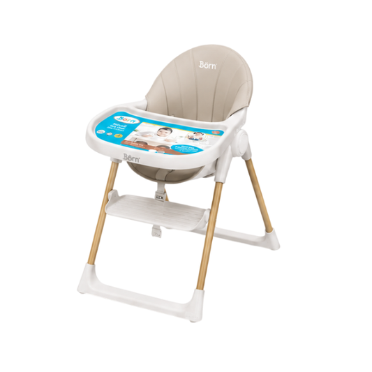 Silla de Comer Novell 3-36M | White Gray - Born