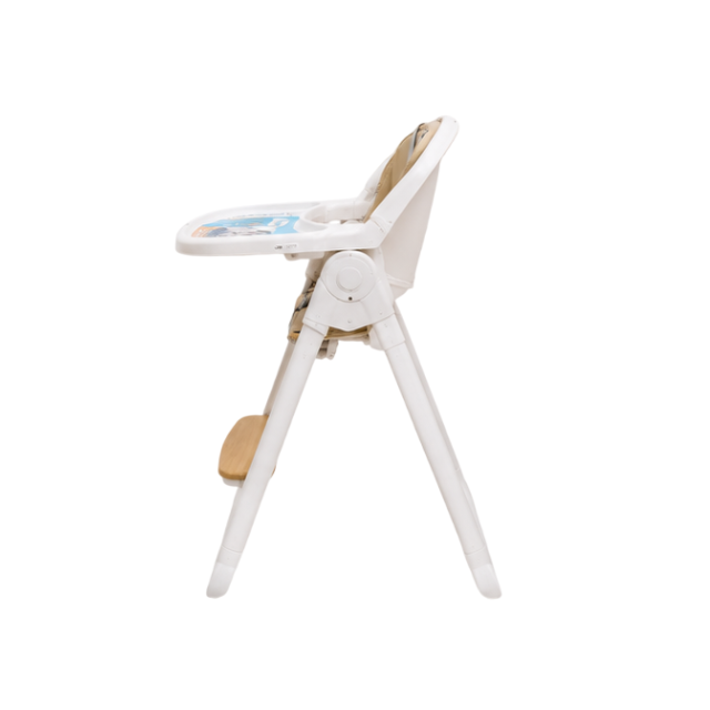 Silla de Comer 4 en 1, Bouncer, Montessori 0-36M | Beige - Born