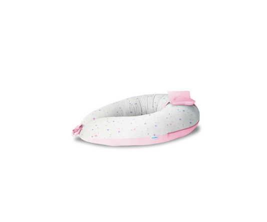 Bumer Pillow Con Diseño Rosado Monchitos