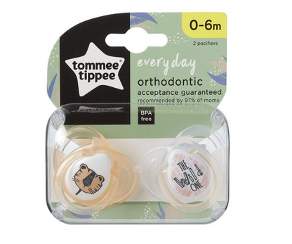 Chupones Every Day Naranja  X2 Tommee Tippee