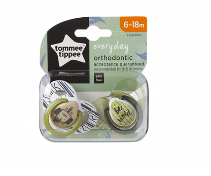Chupones Every Day Verde  X2 Tommee Tippee