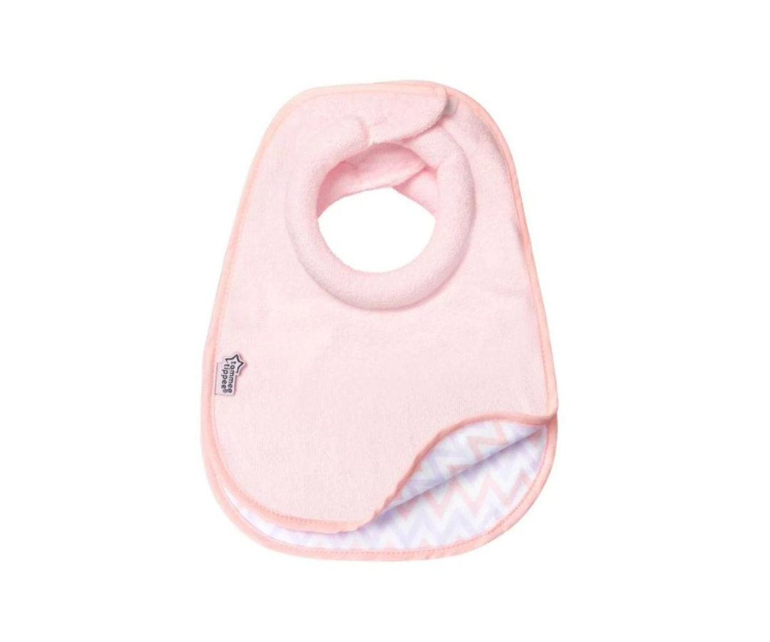 Babero Confortable X2 Rosado Tommee Tippee