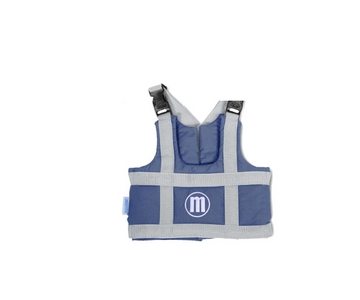 Andador Con Chaleco Azul Monchitos