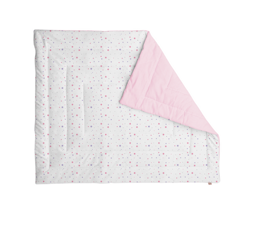 Edredón Cuna Estrellas | Rosado B4 Baby