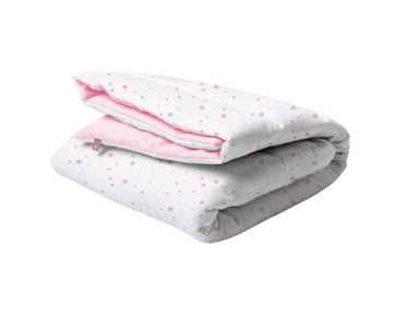 Edredón Cuna Estrellas | Rosado B4 Baby
