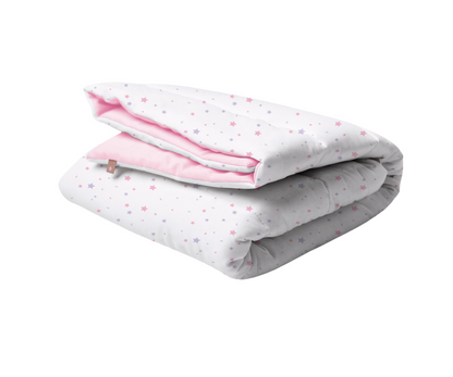Edredón Cuna Estrellas | Rosado B4 Baby