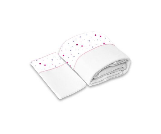 Sabanas Para Cuna Estrellas | Rosado B4 Baby