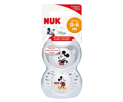 Chupón Trendline 0-6 Meses  Mickey   X2 Nuk