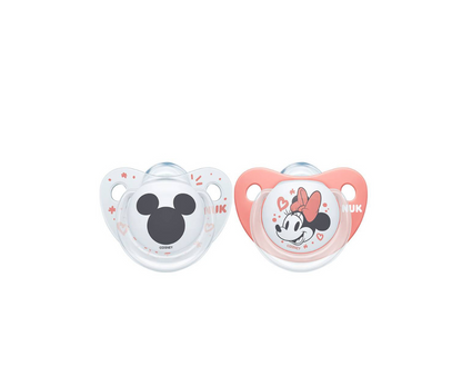 Chupón Trendline 0-6 Meses Minnie  X2 Nuk