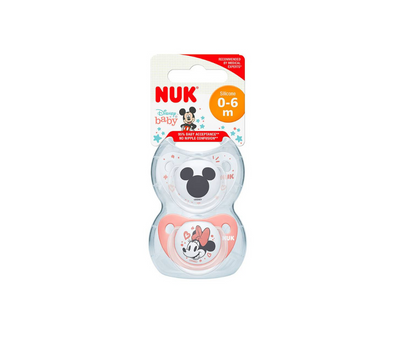 Chupón Trendline 0-6 Meses Minnie  X2 Nuk