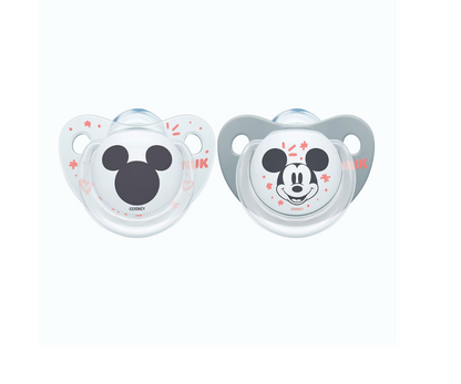 Chupón Trendline 6-18 Meses Mickey X2 Nuk