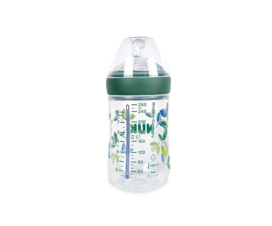 Biberón Verde For Nature PP CT 260ML Nuk