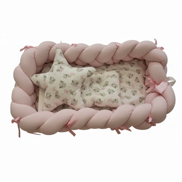 Nido Trenzado Para Niña Peke