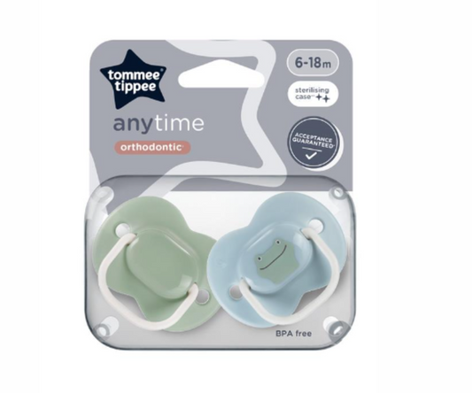 Chupones Anytime 6-18M Nino Rana Soft X 2 Tommee Tippee