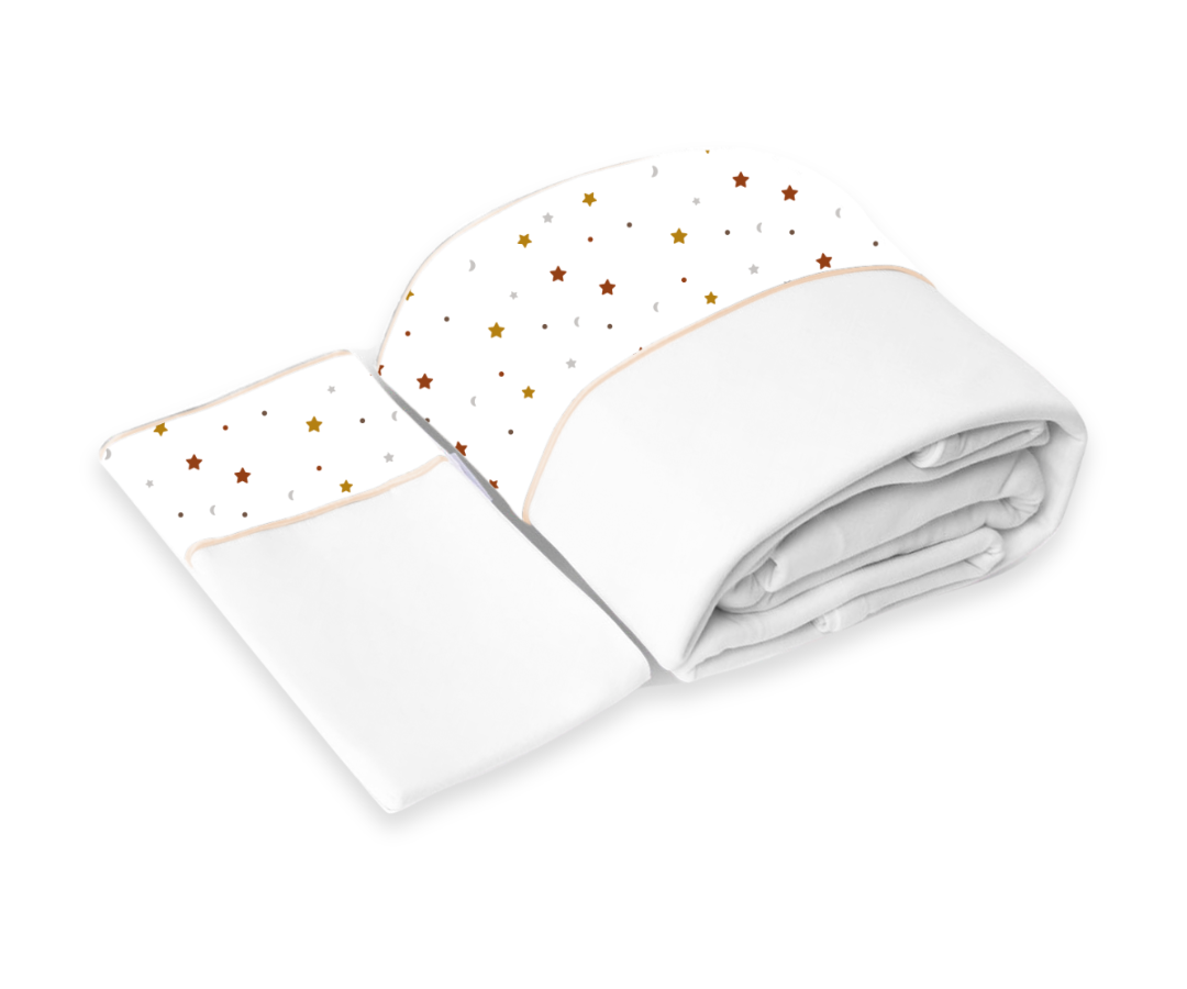 Sabanas Para Cuna Estrellas | Beige B4 Baby