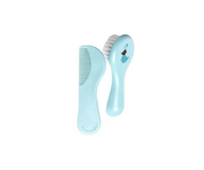 Set Cepillo Y Peine | Azul  Suavinex