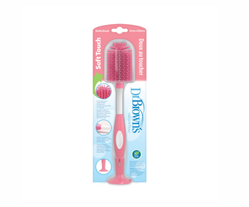 Cepillo Para Lavar Biberones Soft Touch Rosado  Dr. Browns