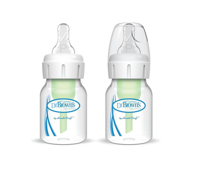Set 2 Biberones Prematuros B/S 0 Oz Dr. Browns