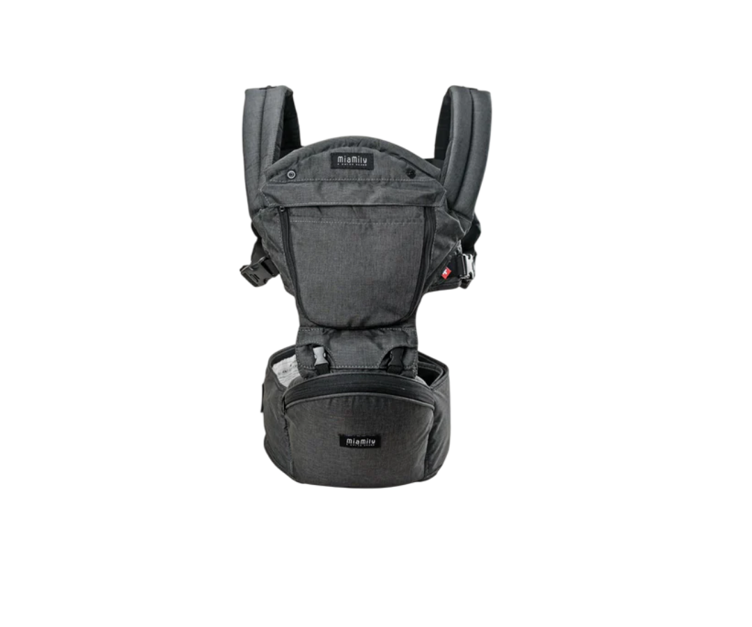 Canguro Hispter Plus  3D | Charcoal Grey Miamily