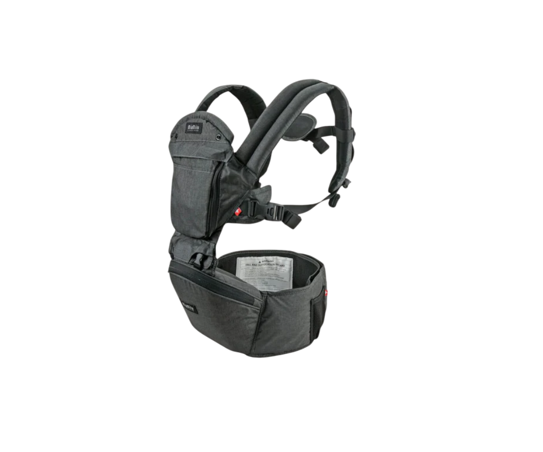 Canguro Hispter Plus  3D | Charcoal Grey Miamily