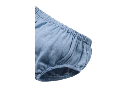 Vestido Gasa Con Diadema Bebas Gasa Denim Mayoral